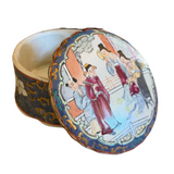 Vintage Chinoiserie Trinket Box with Lid