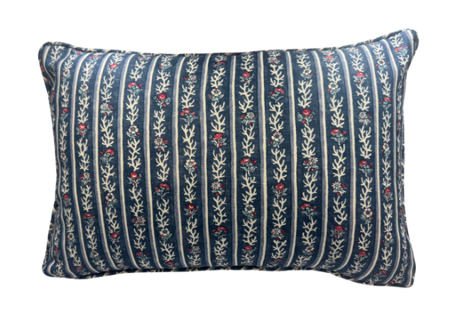 Lisa Fine Nicobar in Indigo Pillow