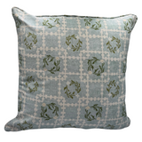 Lulie Wallace Edy in Blue Green Pillow
