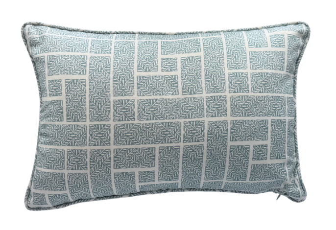 Ferran Shoji in French Blue Pillow