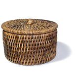 Round Coaster Set 6 w/ Box Knot