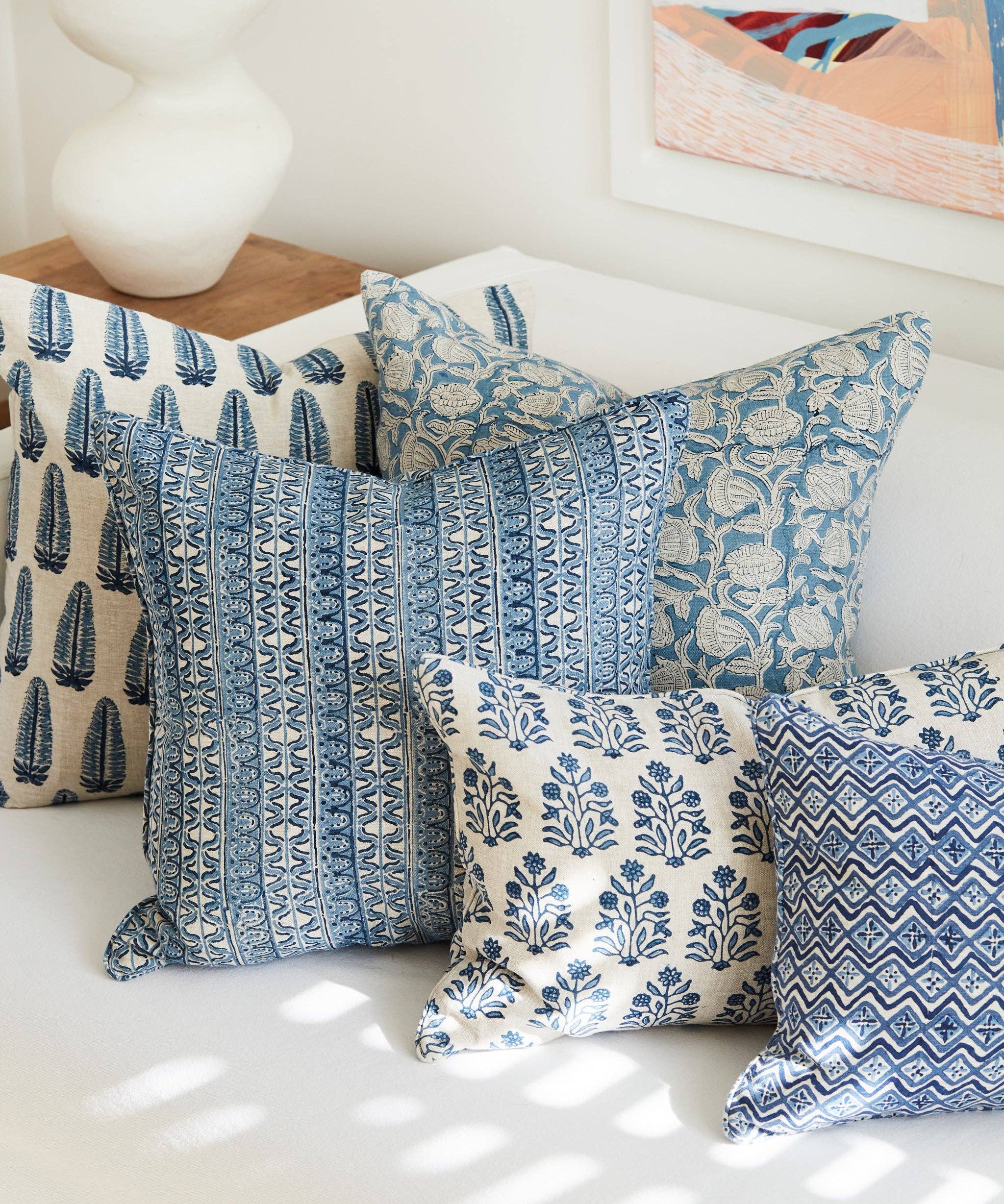 Walter G Marbella in Azure Pillow