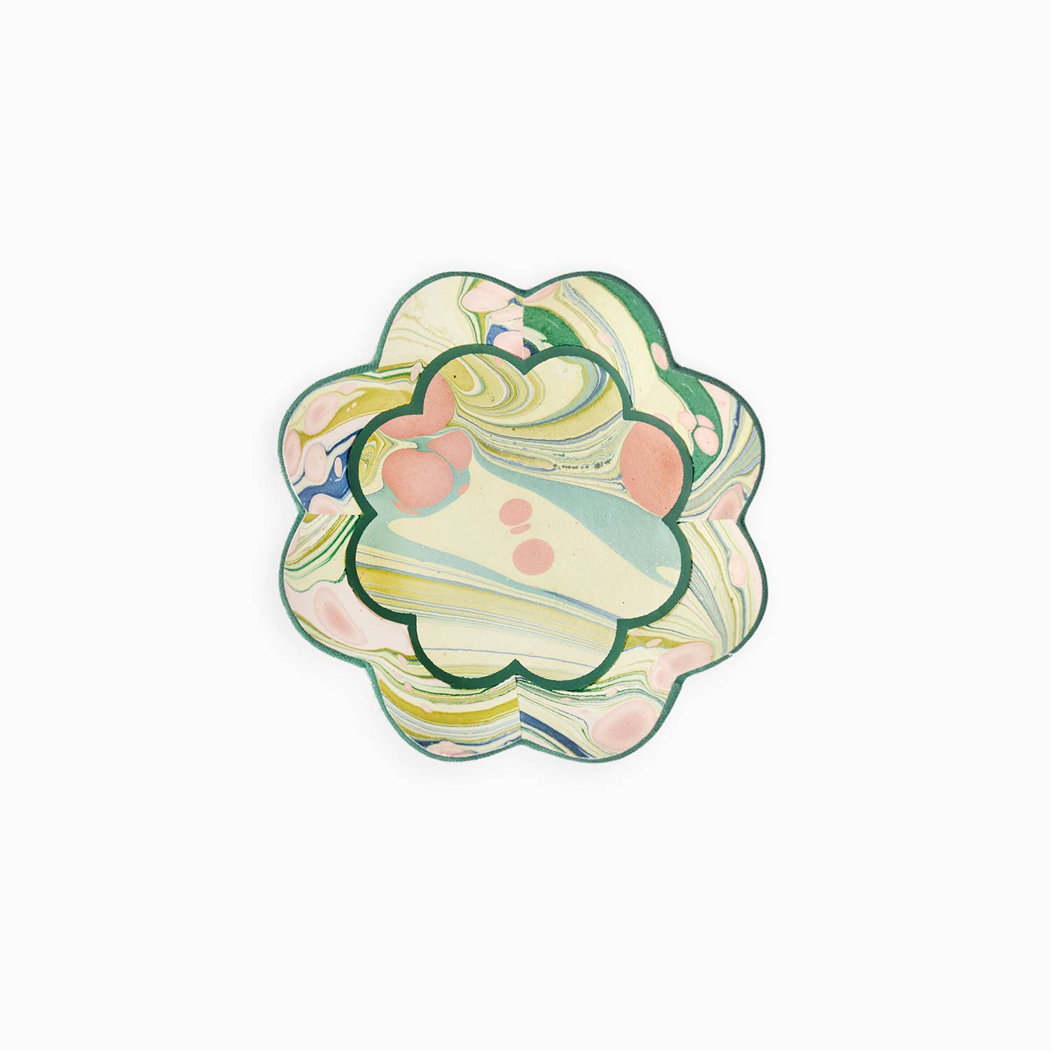 Flower Petal Round Tray