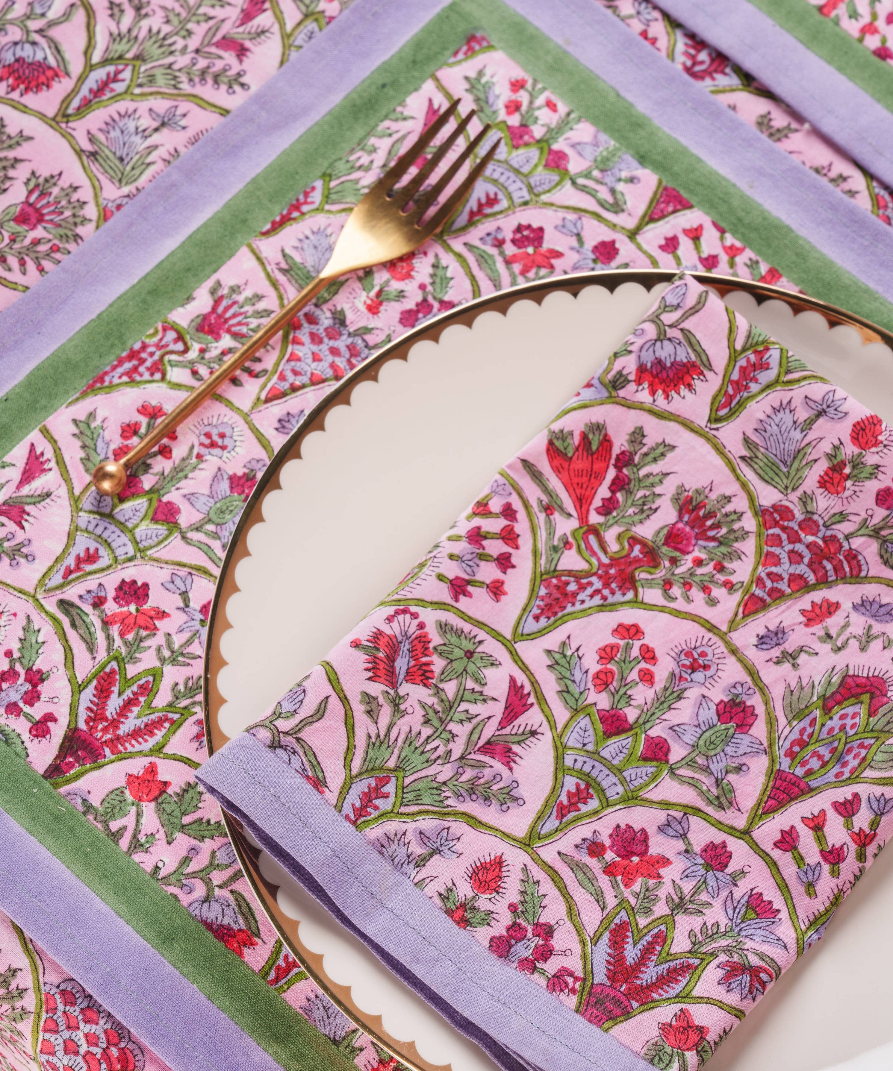 Pink Arch Napkins, Set of 4