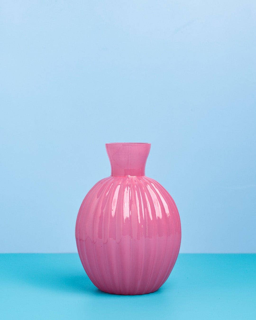 Mini Glass Vase, Pink