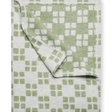 The Lightweight Blanket - Sage Checkers: Lightweight