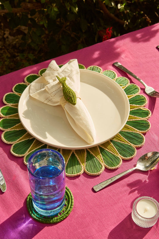 Willow Coaster Dark Green