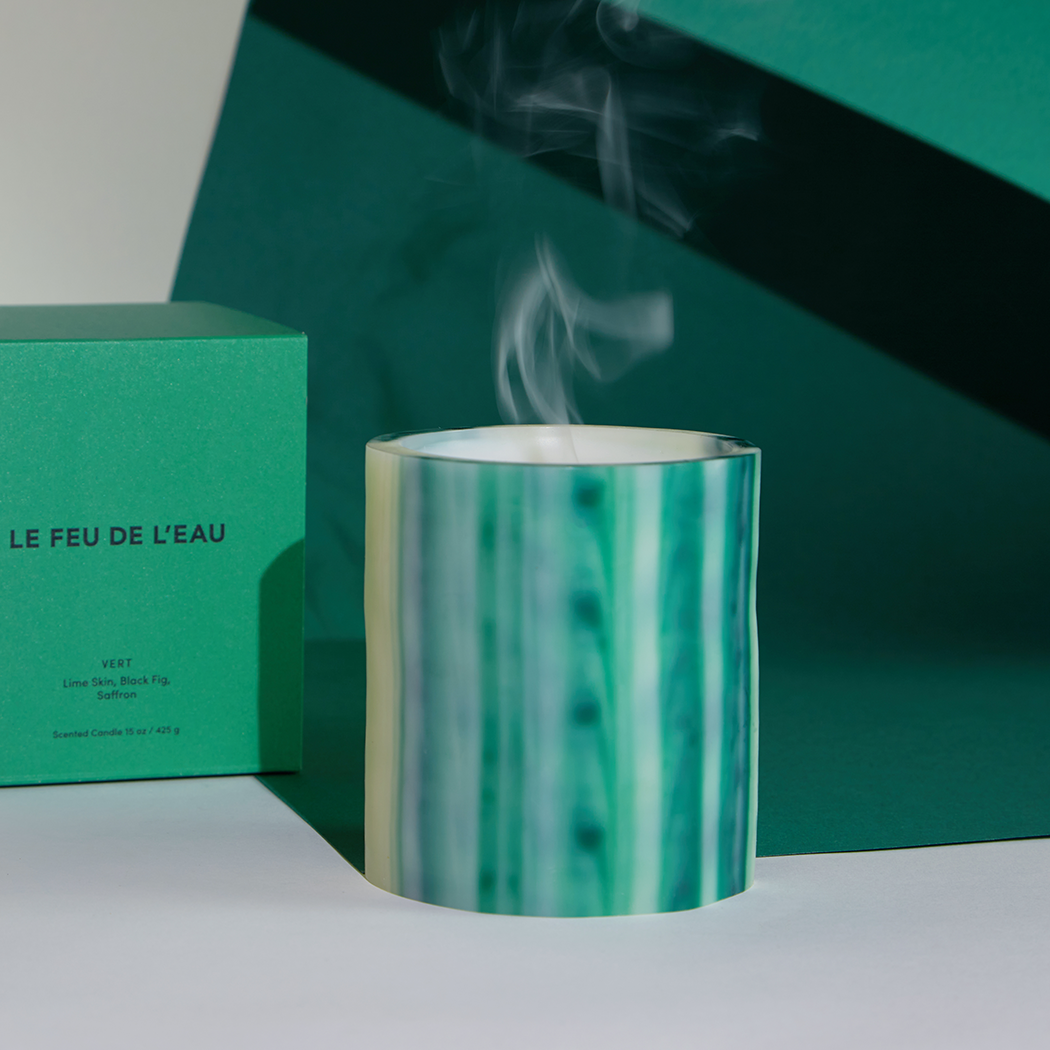 Vert, 15oz wax vessel