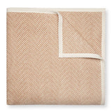Harborview Herringbone Tan Blanket: Original